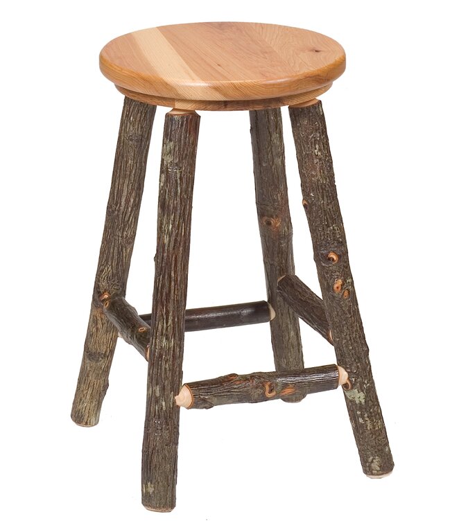 Cleary Solid Wood 24 Counter Stool